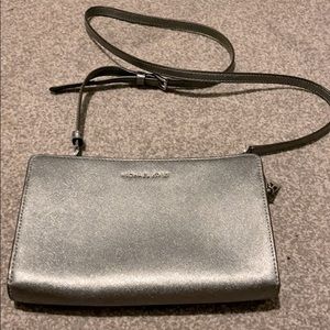 Michael Kors Silver Crossbody